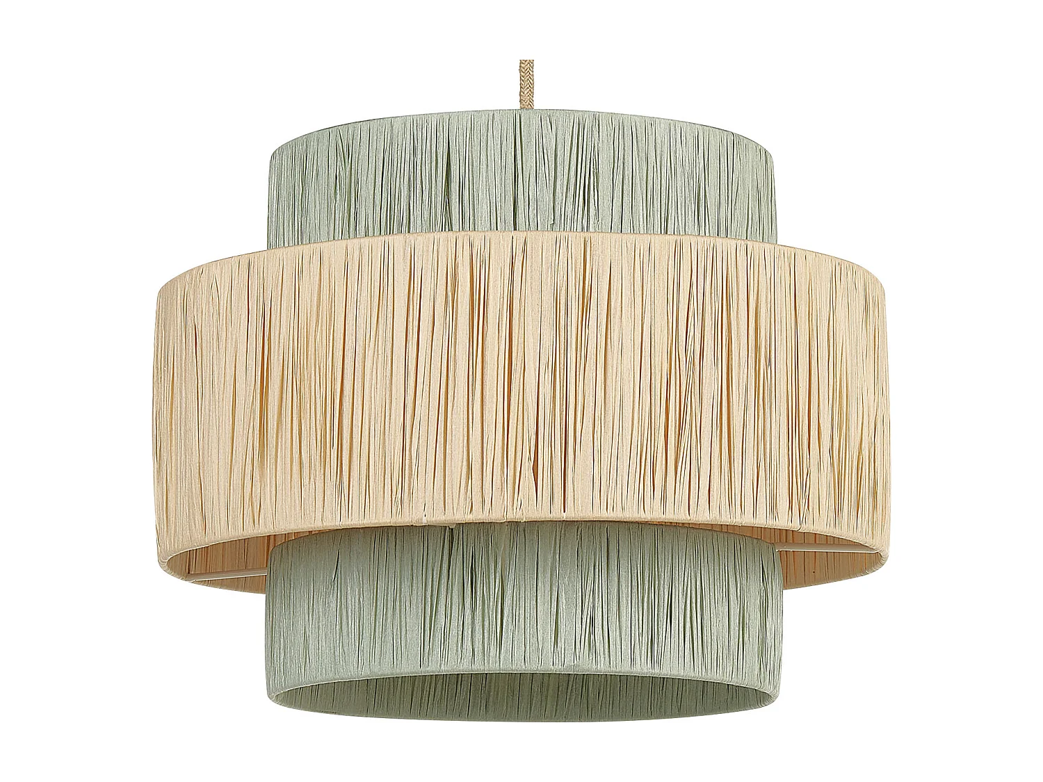 Hanglamp PALBRA Papier Natuurlijk