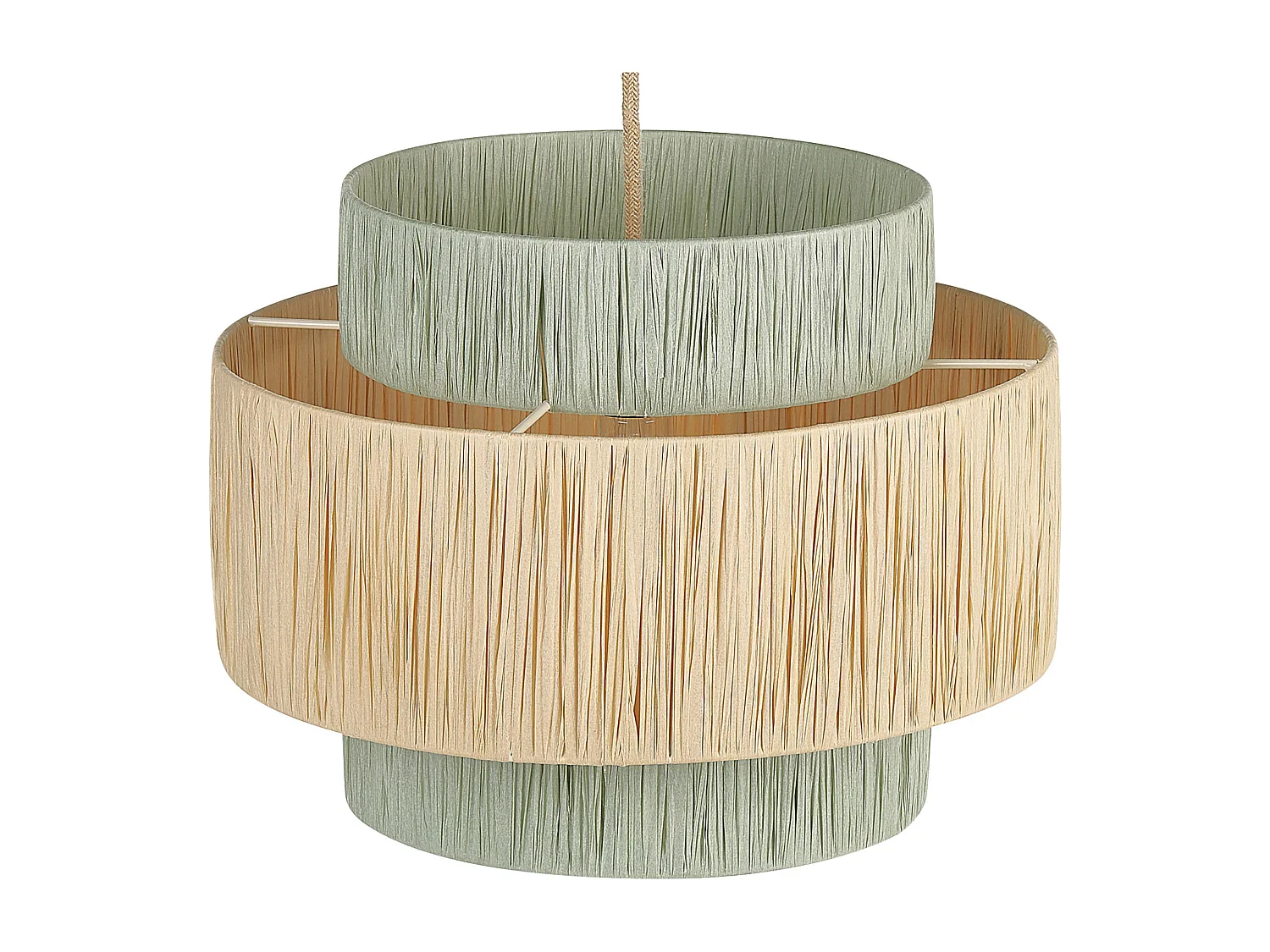 Hanglamp PALBRA Papier Natuurlijk