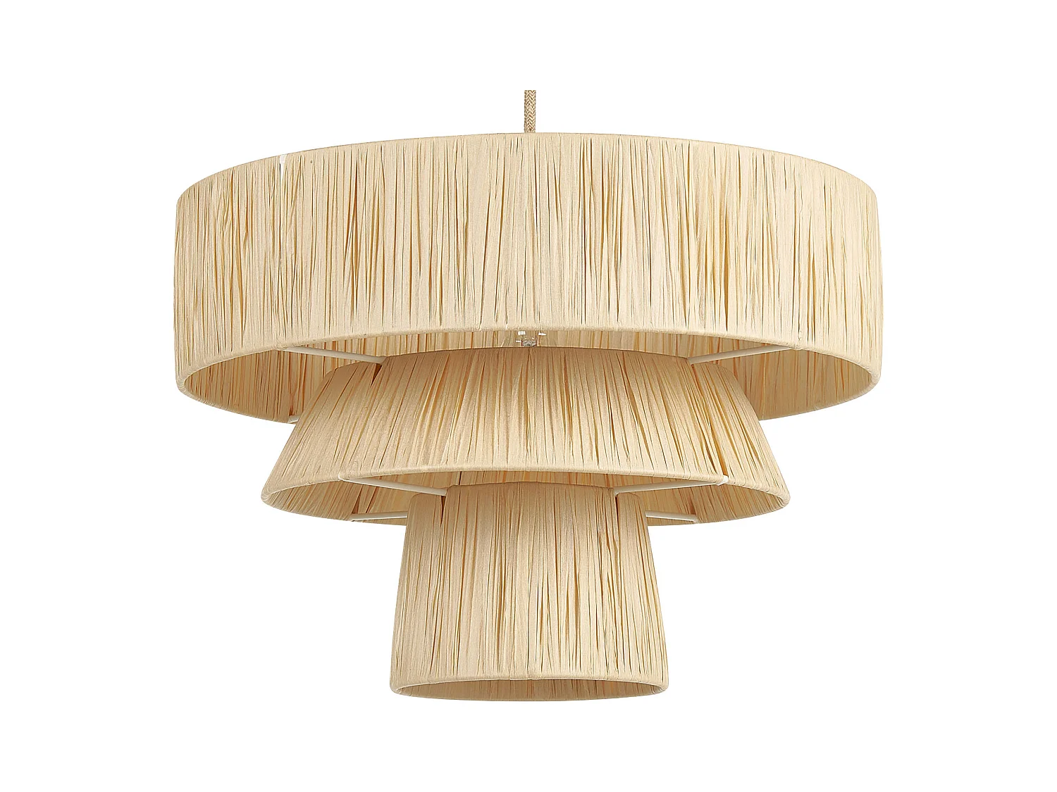 Hanglamp CHAMBO Papier Natuurlijk