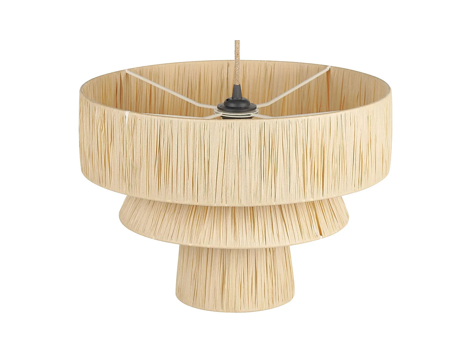 Lampe suspension CHAMBO Papier Naturel