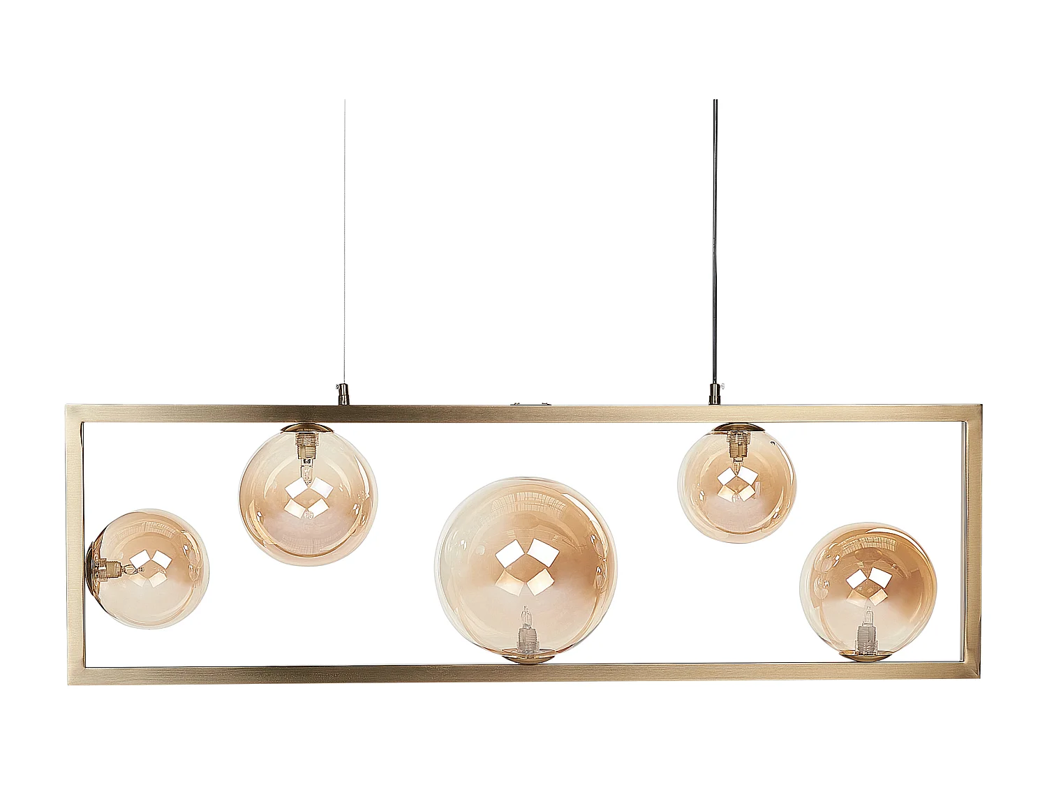 Lampe suspension GEEHI Métal Laiton