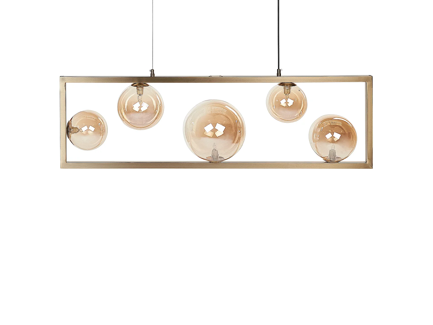 Lampe suspension GEEHI Métal Laiton