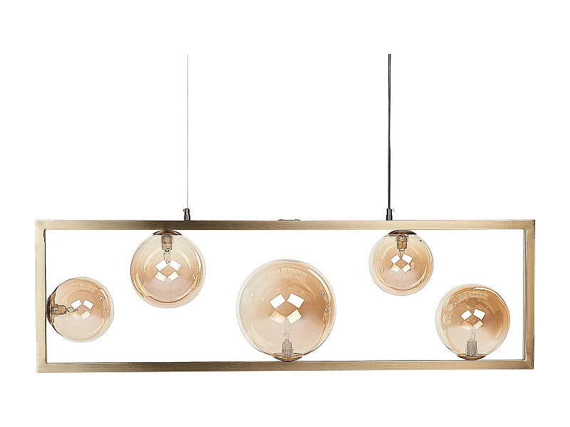 Lampe suspension GEEHI Métal Laiton