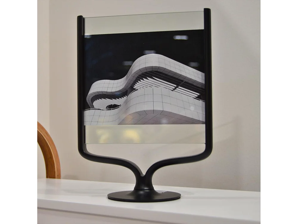 Cadre photo rotatif en aluminium Wishbone