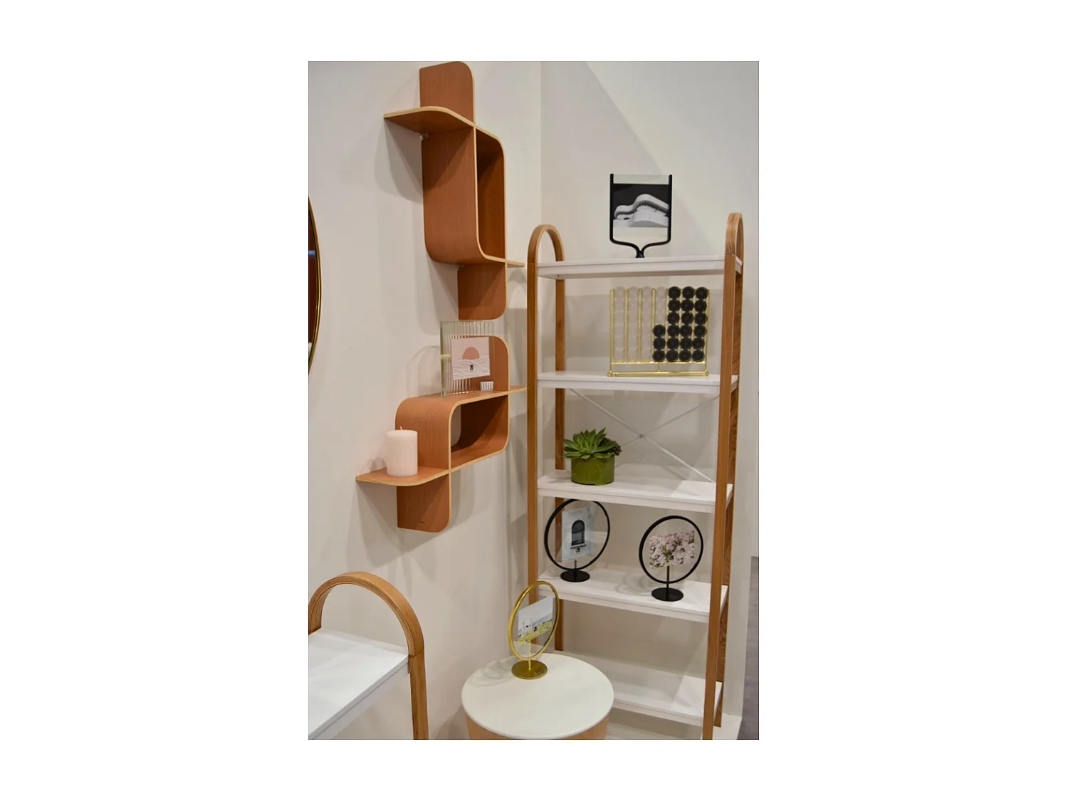 Cadre photo rotatif en aluminium Wishbone