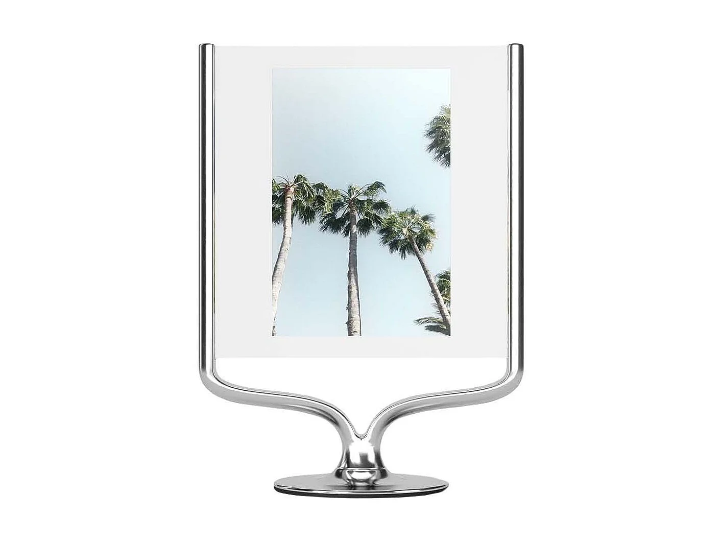 Cadre photo rotatif en aluminium Wishbone