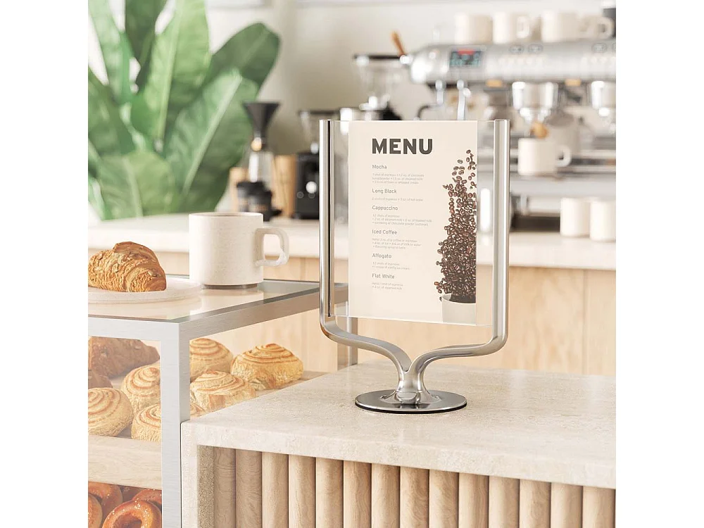 Cadre photo rotatif en aluminium Wishbone