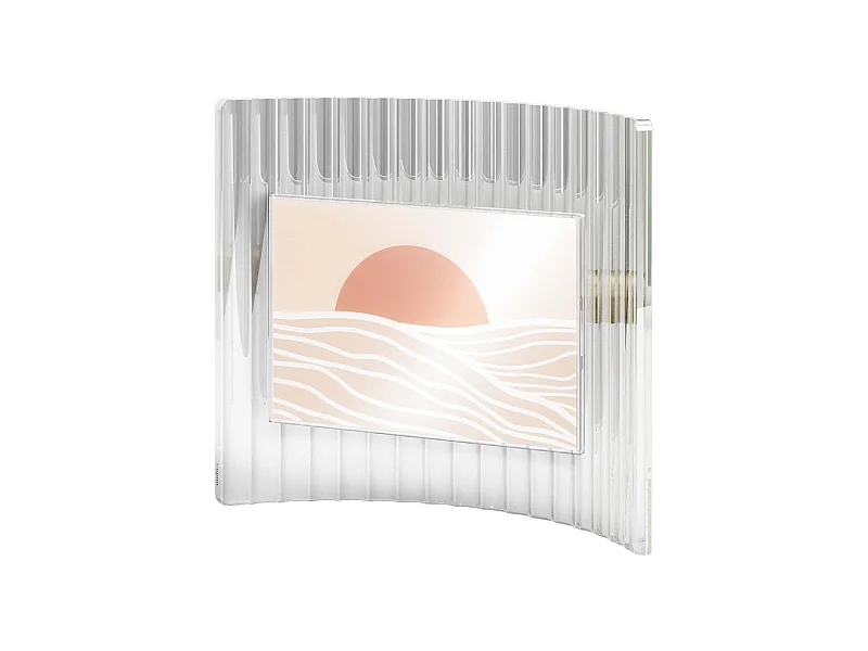 Cadre photo en verre strié Ripley 22 x 8 x 19 cm