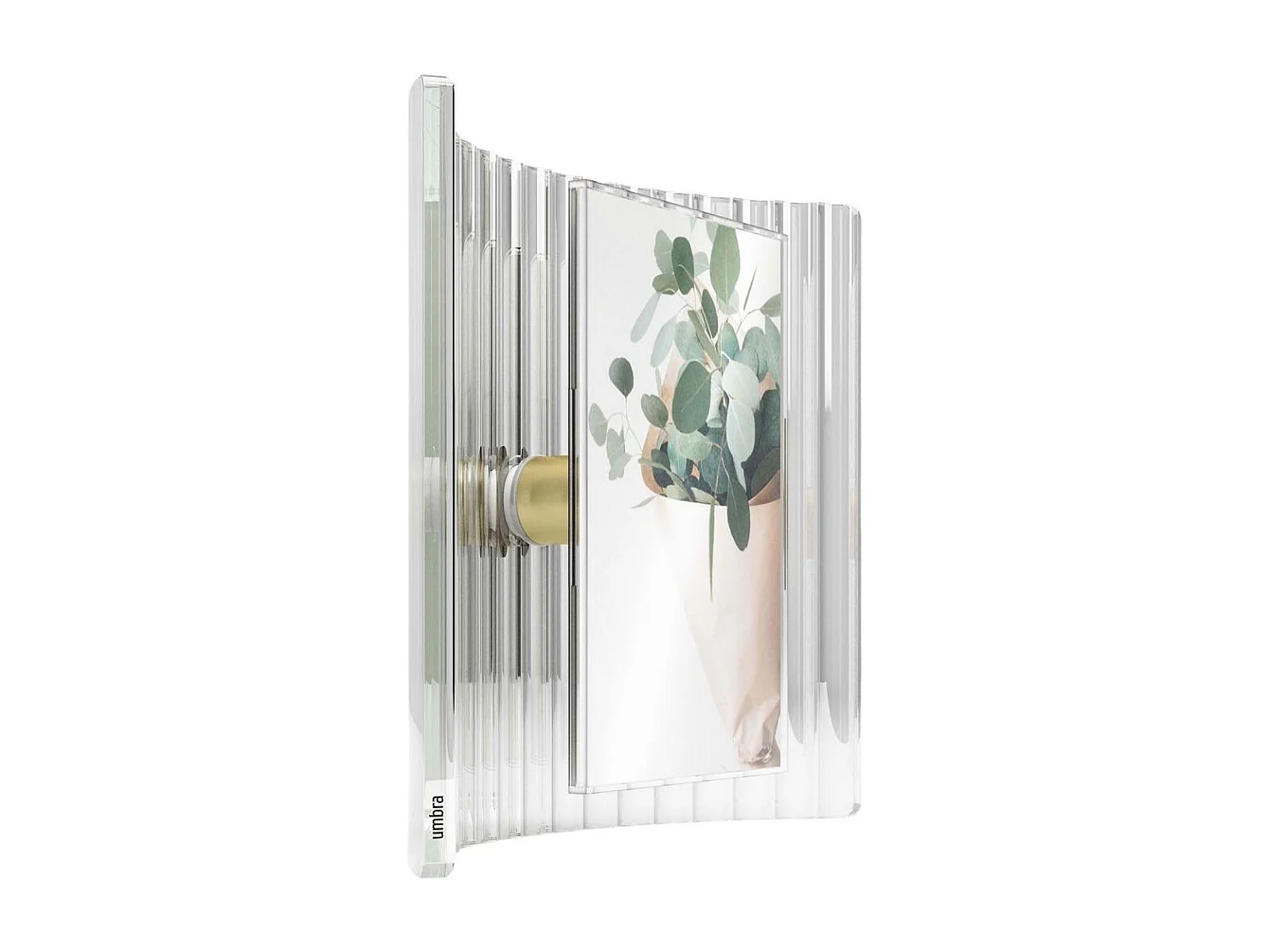 Cadre photo en verre strié Ripley 22 x 8 x 19 cm