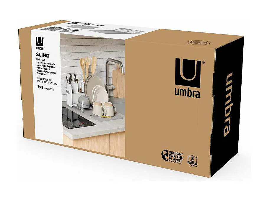 Egouttoir à vaisselle en plastique Sling