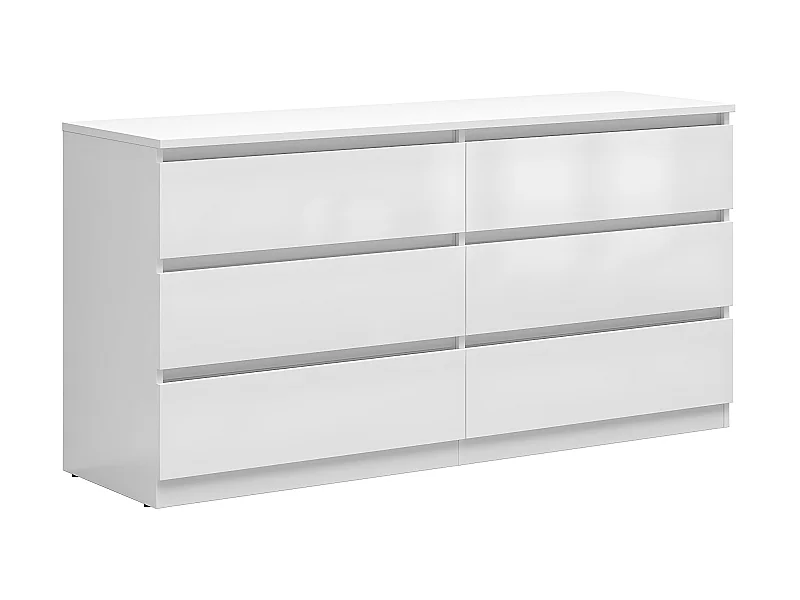 Edwin 6-ladekast Wit