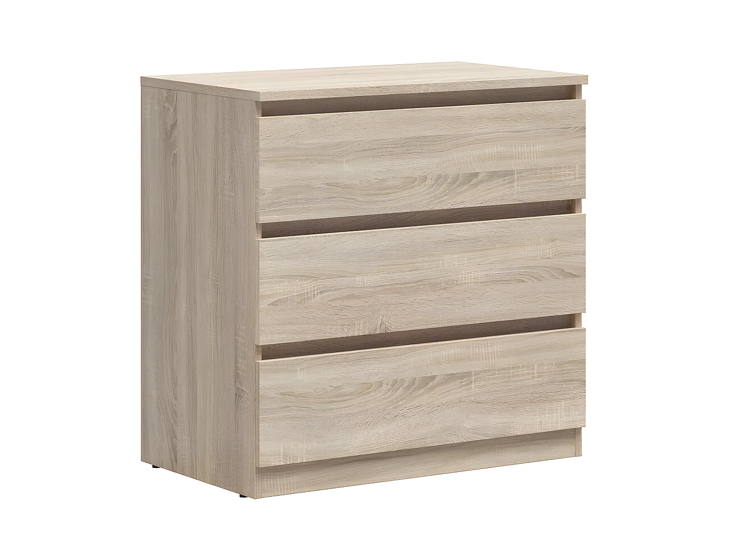 Commode 3 tiroirs Edwin Bois clair