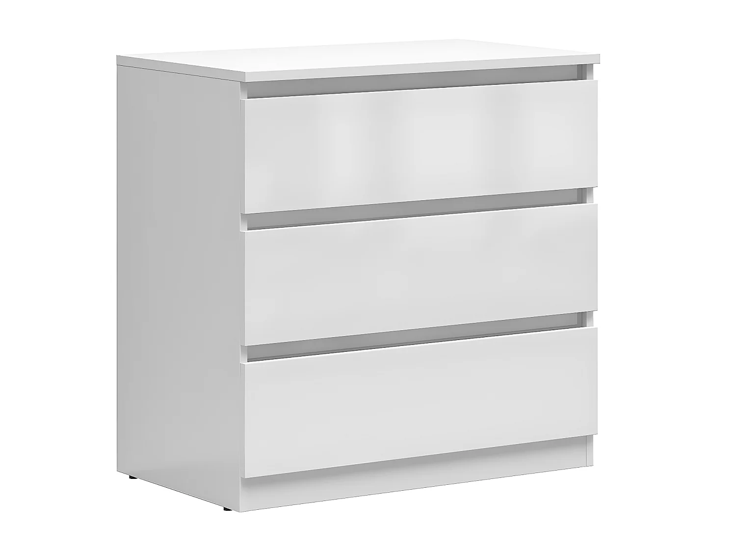 Edwin 3-ladekast Wit