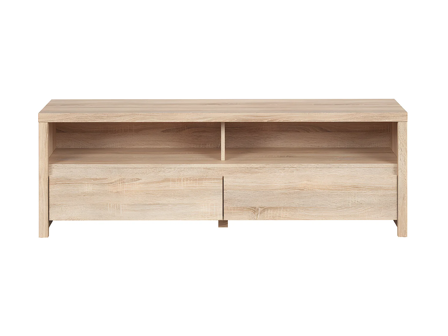 Mueble TV 2 cajones 2 compartimientos 143 cm Soren Madera
