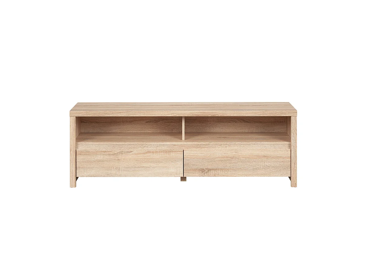 TV-Möbel 2 Schubladen 2 Nischen 143 cm Soren Holz
