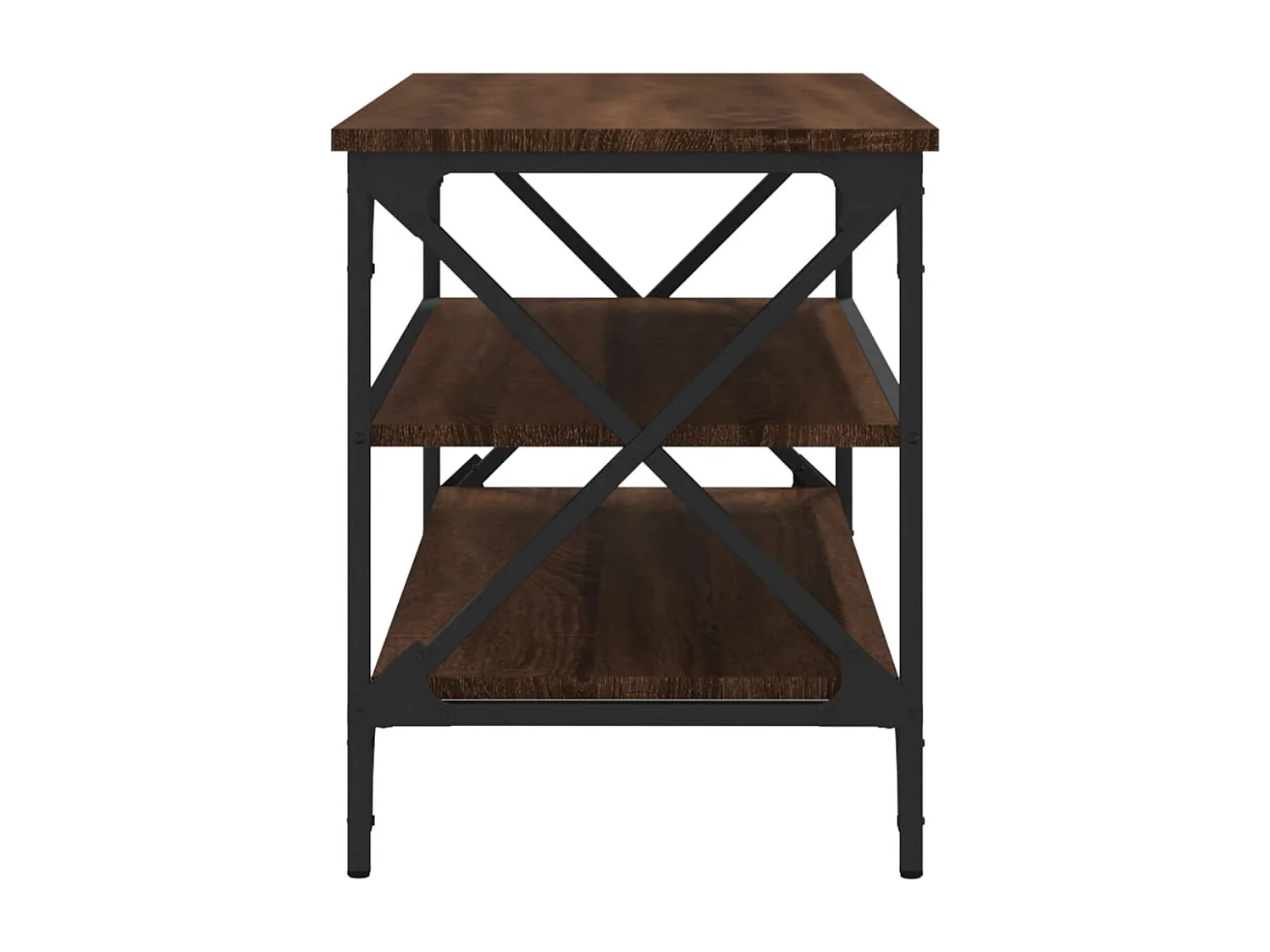 Mobile Porta TV Rovere Marrone 100x40x50 cm Legno Multistrato