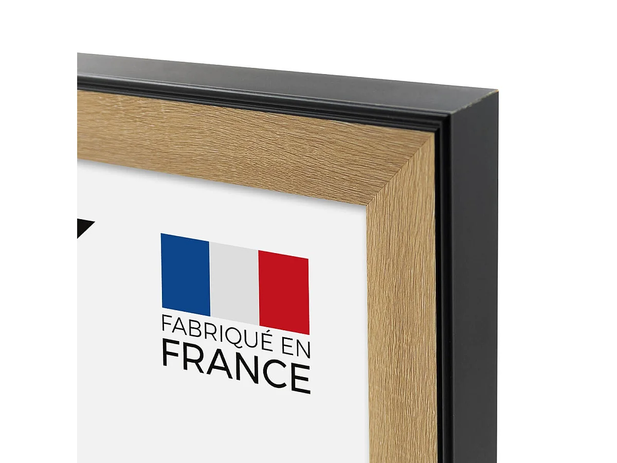 Cadre photo Loft noir 30x40 cm