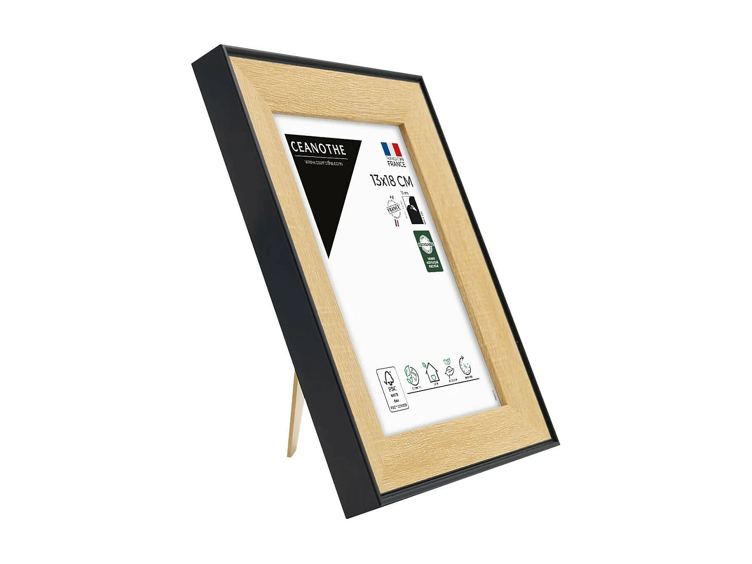 Cadre photo Loft noir 13x18 cm