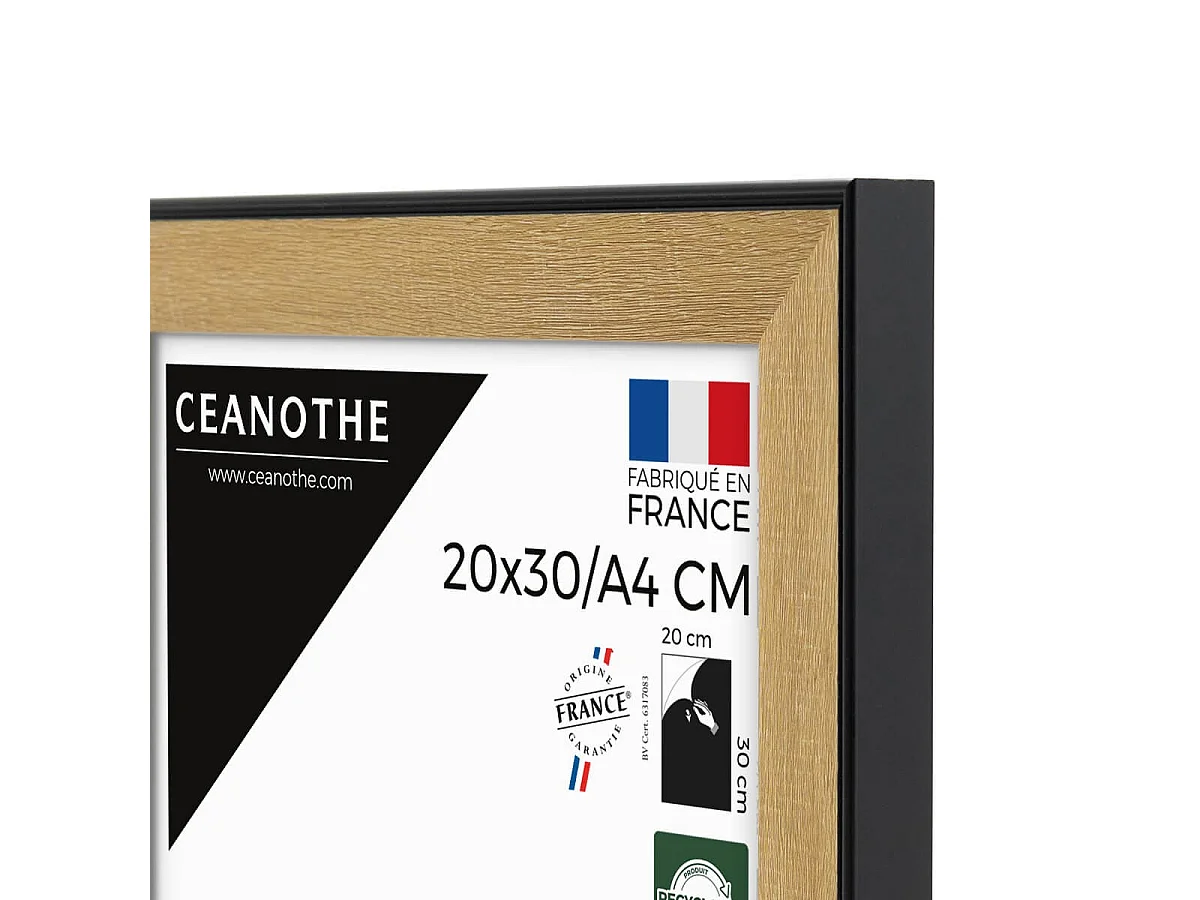 Cadre photo Loft noir 20x30 cm/A4