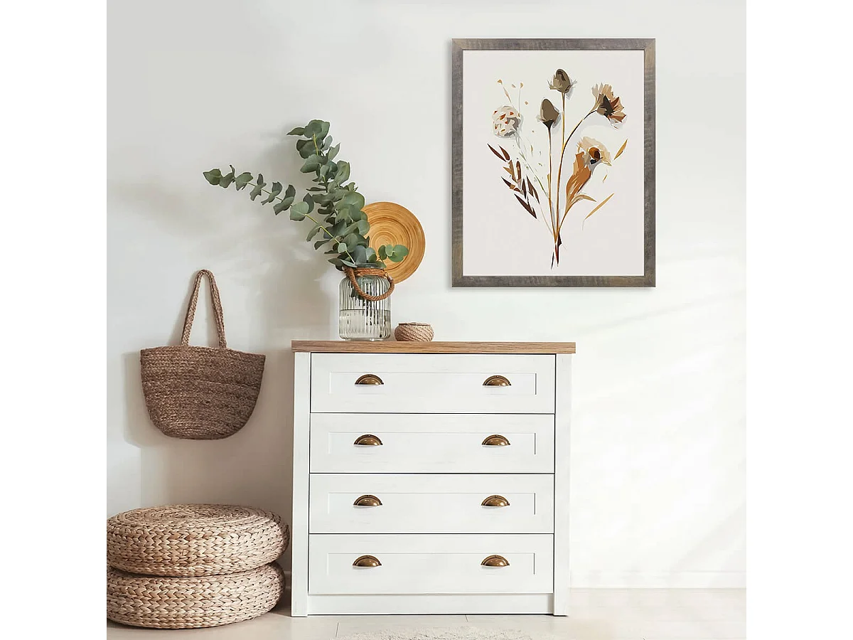 Cadre photo Alizée brun 40x50 cm