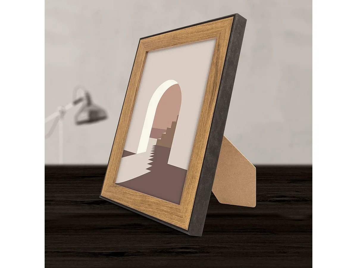 Cadre photo Loft noir 18x24 cm