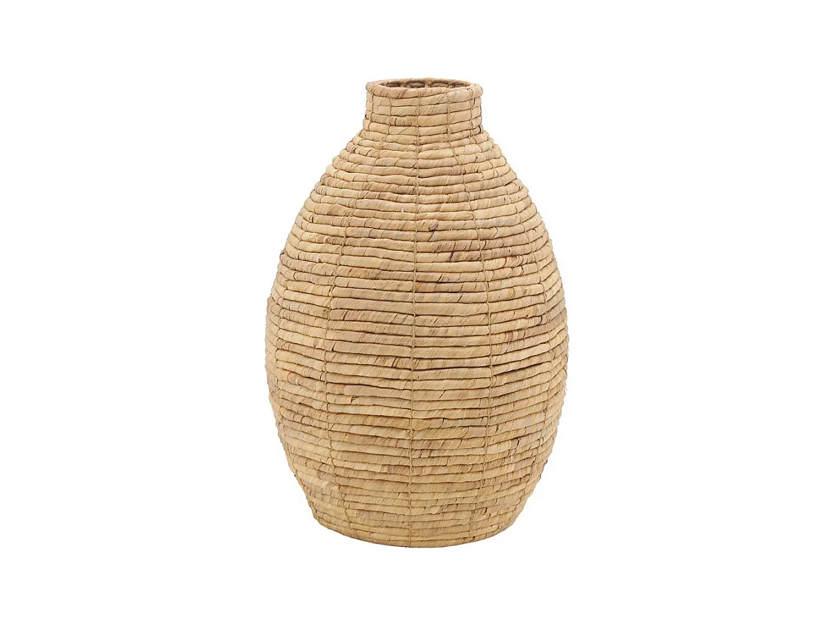 Vase jarre en jacinthe d'eau Grande