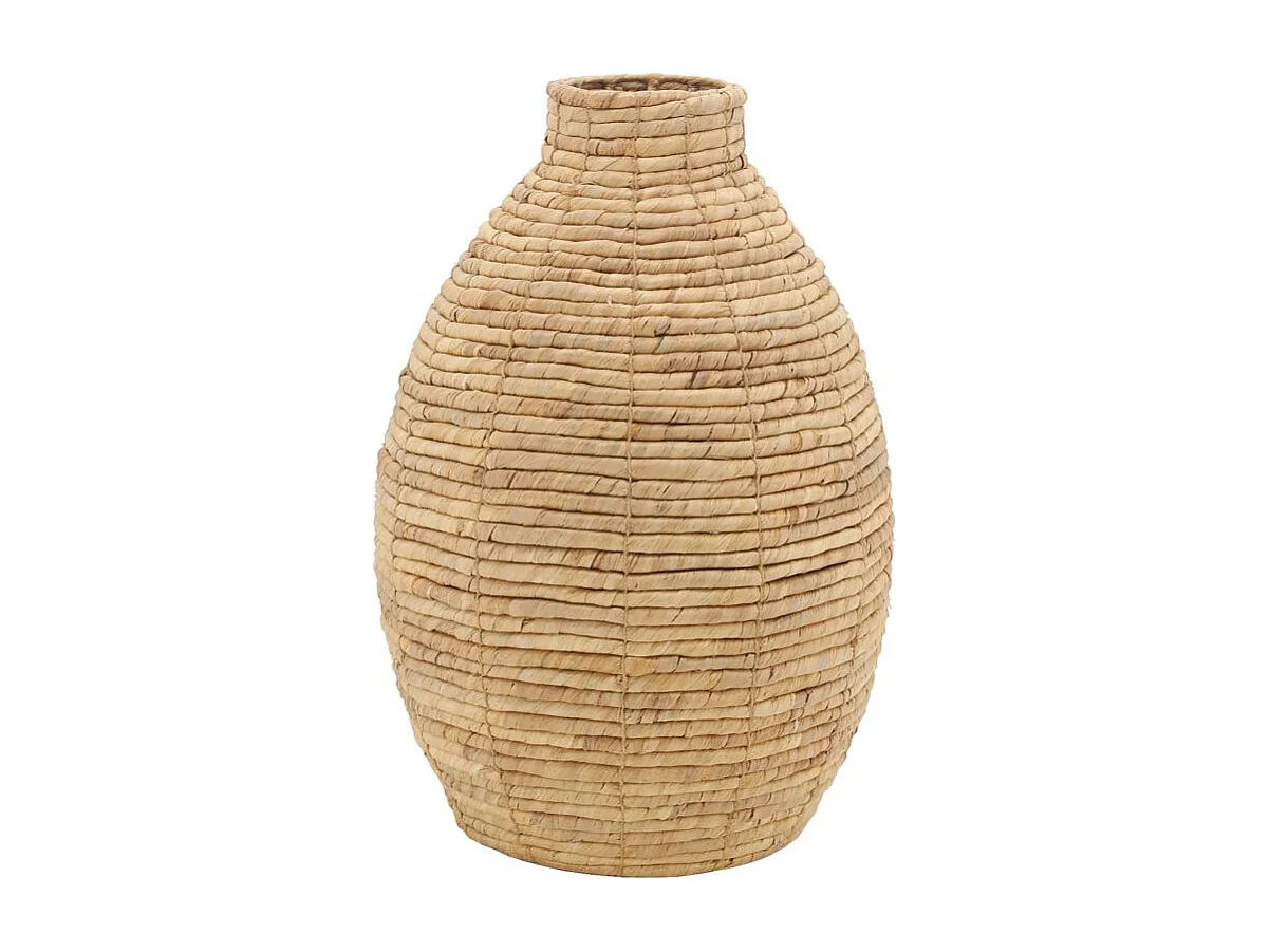 Vase jarre en jacinthe d'eau Grande