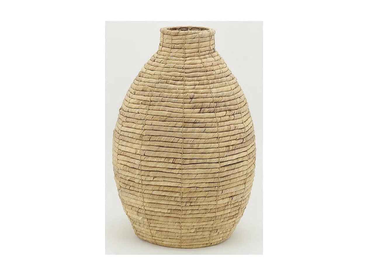 Vase jarre en jacinthe d'eau Grande