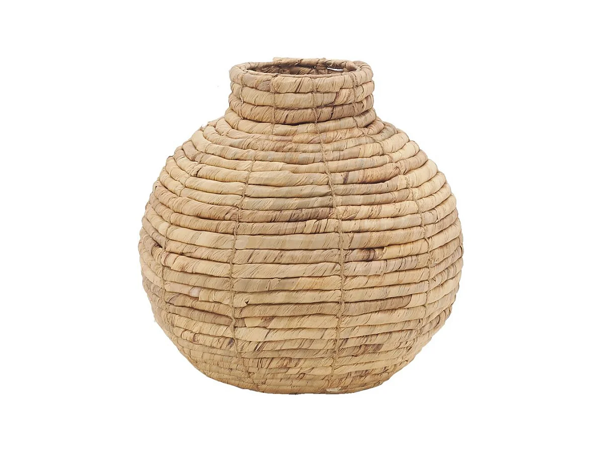 Vase jarre en jacinthe d'eau Petit