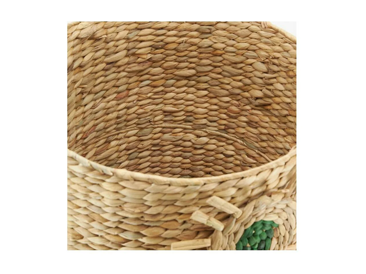 Corbeilles de rangement/ linge Fleurs en jacinthe