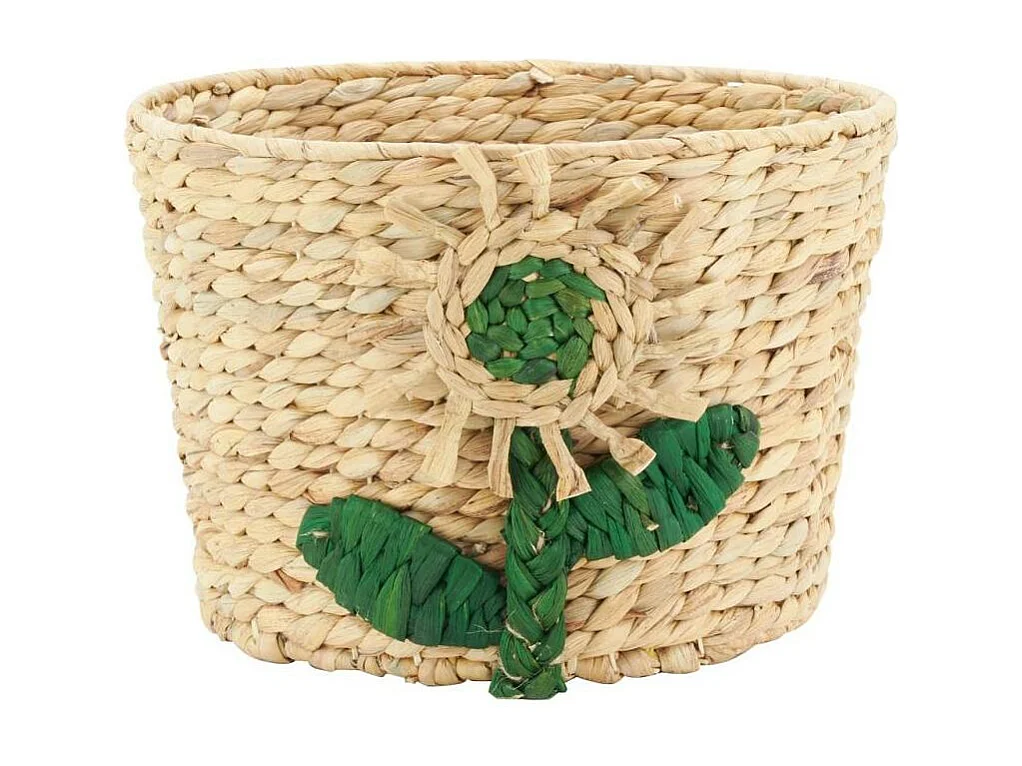 Corbeilles de rangement/ linge Fleurs en jacinthe