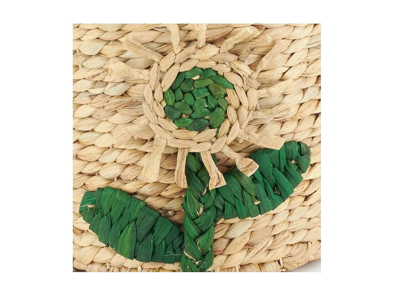 Corbeilles de rangement/ linge Fleurs en jacinthe