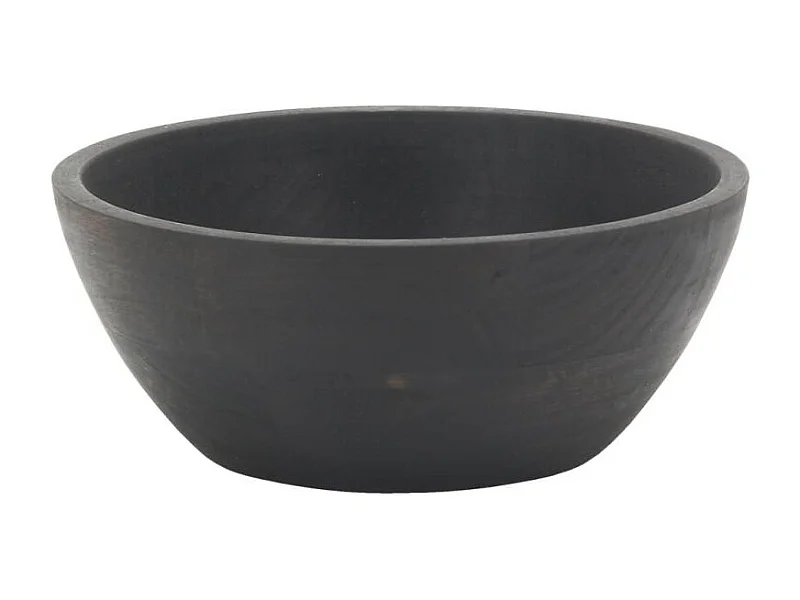 Saladier en bois d'acacia noir Saladier