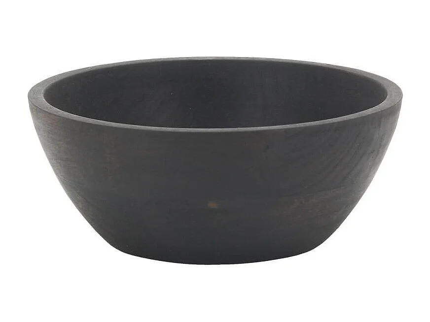 Saladier en bois d'acacia noir Saladier