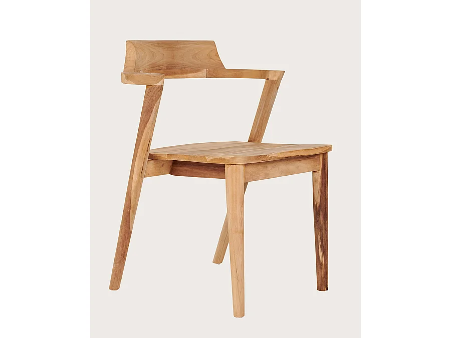 Lot de 2 chaises Osaka - Lot de 2 Chaise Osaka en teck massif