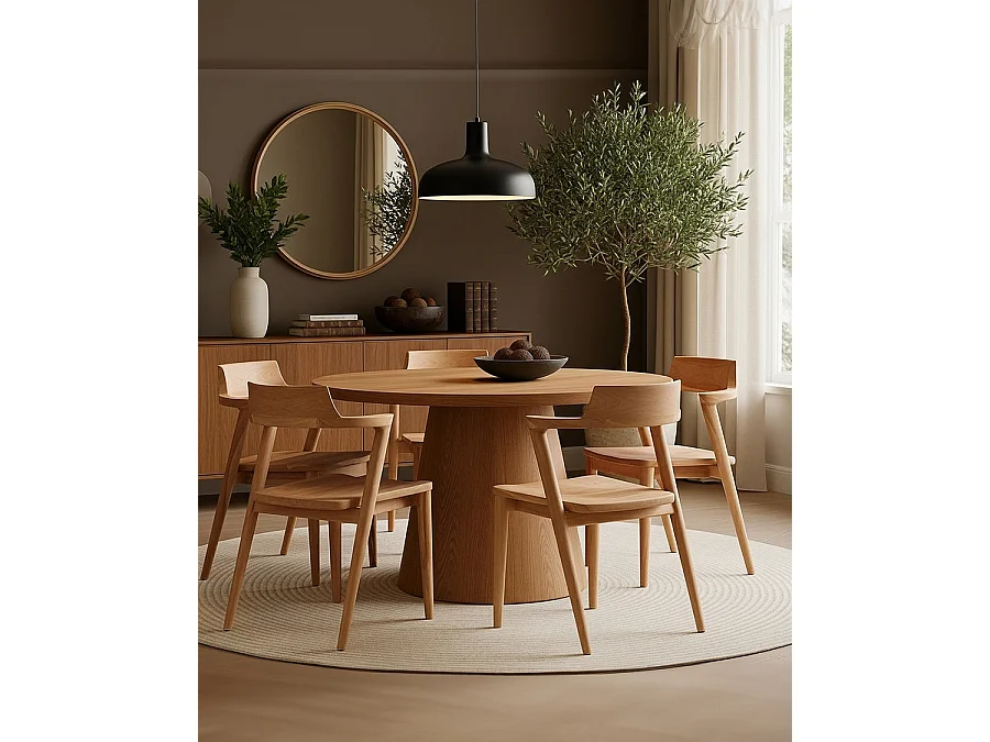 Lot de 2 chaises Osaka - Lot de 2 Chaise Osaka en teck massif