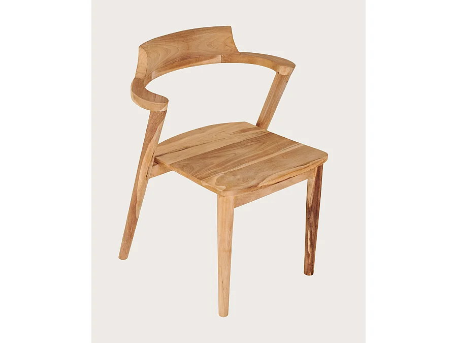 Lot de 2 chaises Osaka - Lot de 2 Chaise Osaka en teck massif