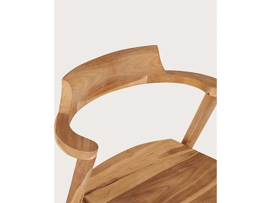 Lot de 2 chaises Osaka - Lot de 2 Chaise Osaka en teck massif