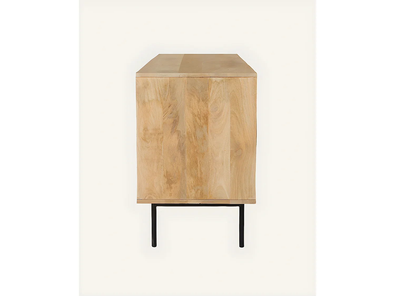 Kali - Buffet en bois et cannage 145 cm