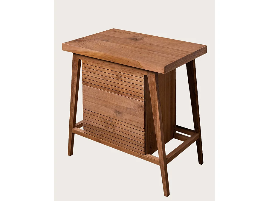 Rio - Petit meuble de salle de bain en teck massif