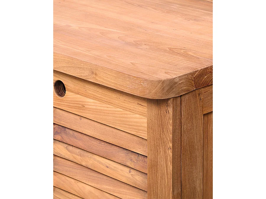 Eclipse - Meuble de salle de bain en teck massif