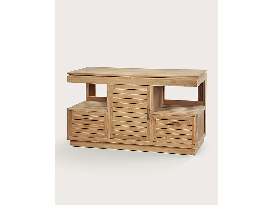 Oasis - Meuble salle de bain en teck massif 120 cm