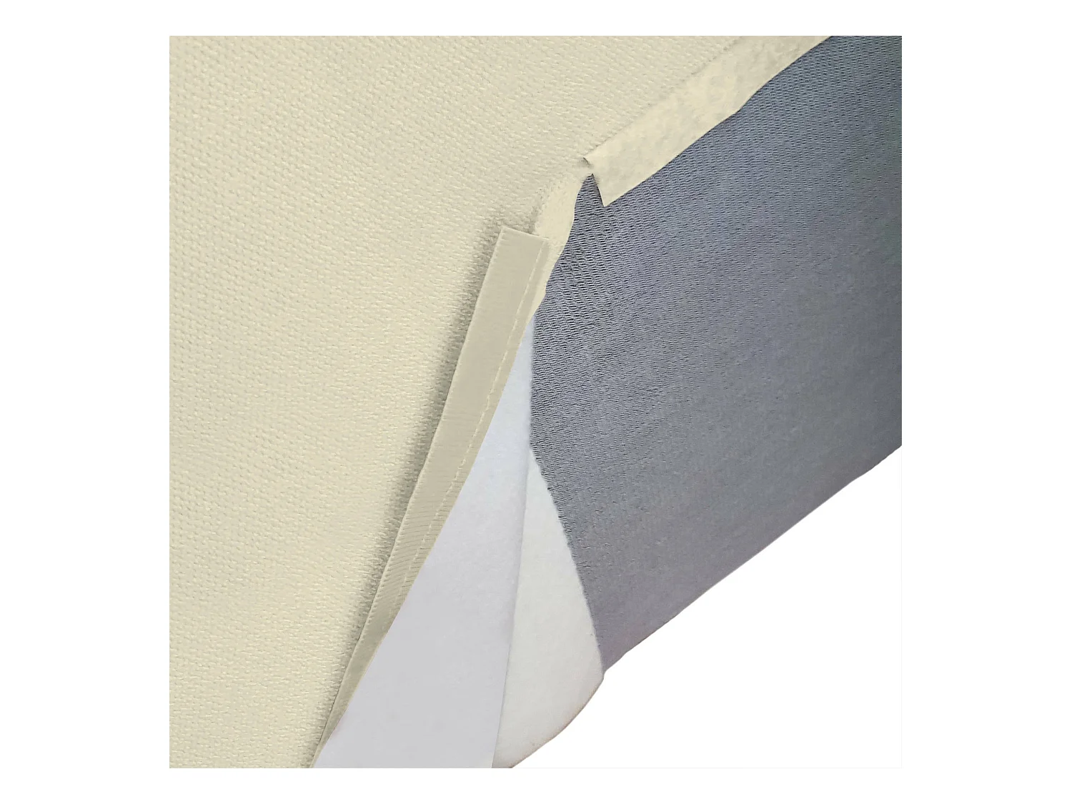 Canapé fixe Daniela, Grand canapé modulable 2 places avec péninsule gauche, 100% Made in Italy, Canapé moderne en tissu, 240x170h70 cm, Beige