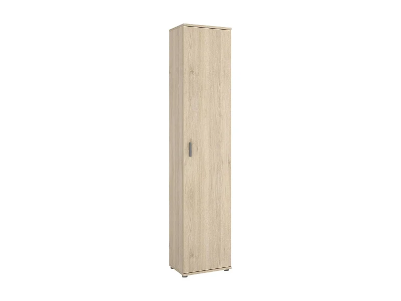Dmora - Armadio multiuso 1 anta Arrow, 39x35h190 cm, Rovere