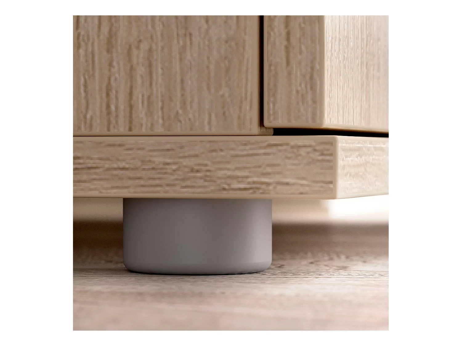 Armoire polyvalente Lagalb, Meuble de rangement multifonctionnel, armoire 1 porte, 39x35h190 cm, Chêne