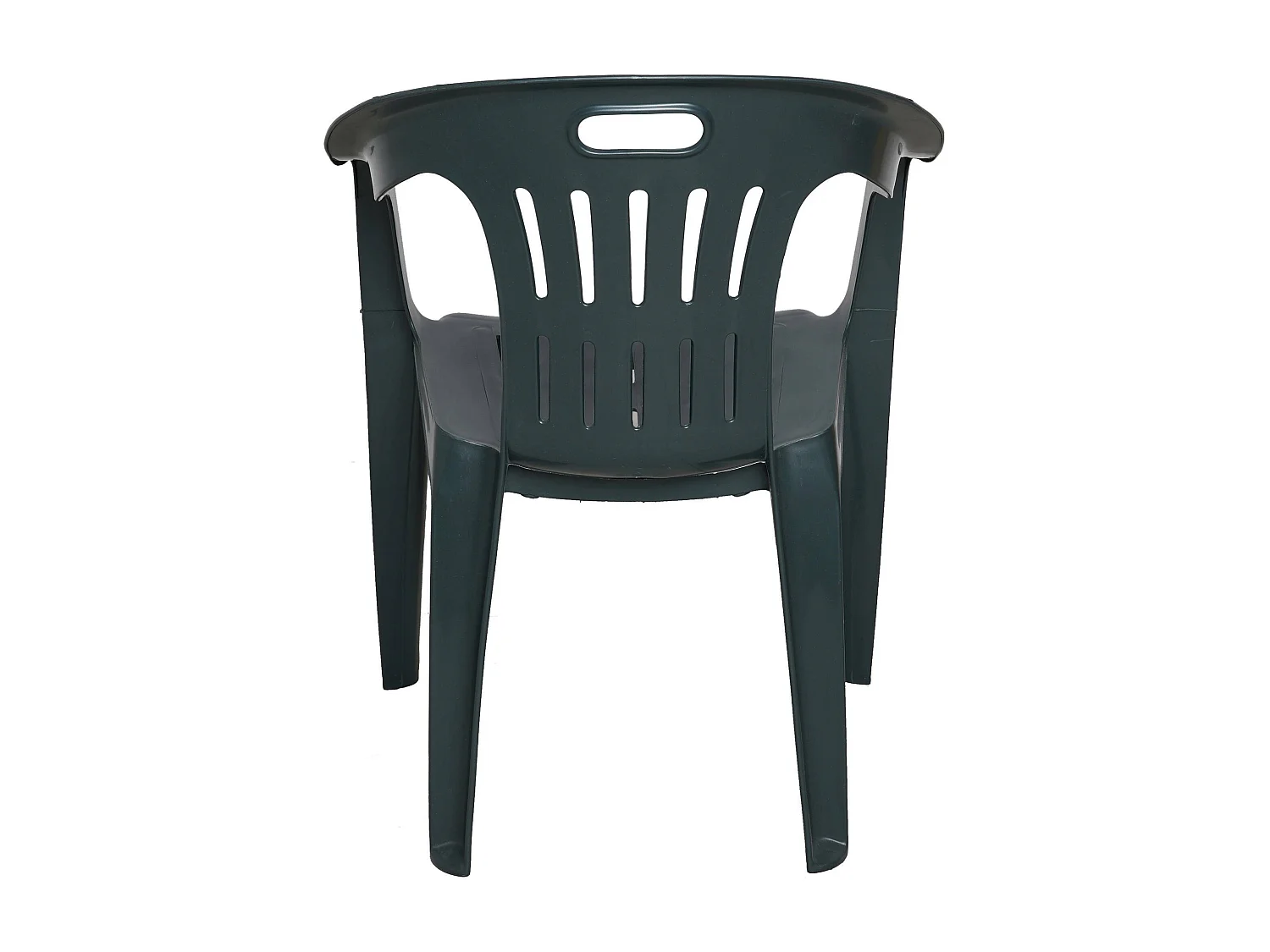 Ensemble de 4 chaises d'extérieur Dmotti, Sièges de jardin, Chaise pour table à manger, Fauteuil d'extérieur, 100% Made in Italy, 56x57h80 cm, Vert