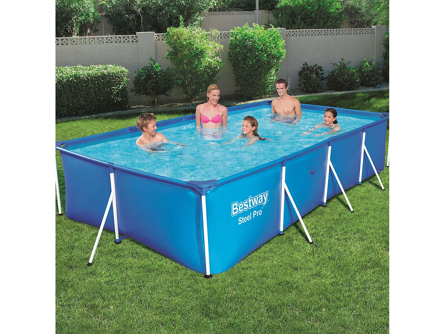 Piscina desmontable Bestway 56405 azul 4 metros