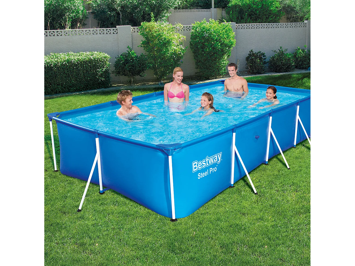 Piscina desmontable Bestway 56405 azul 4 metros
