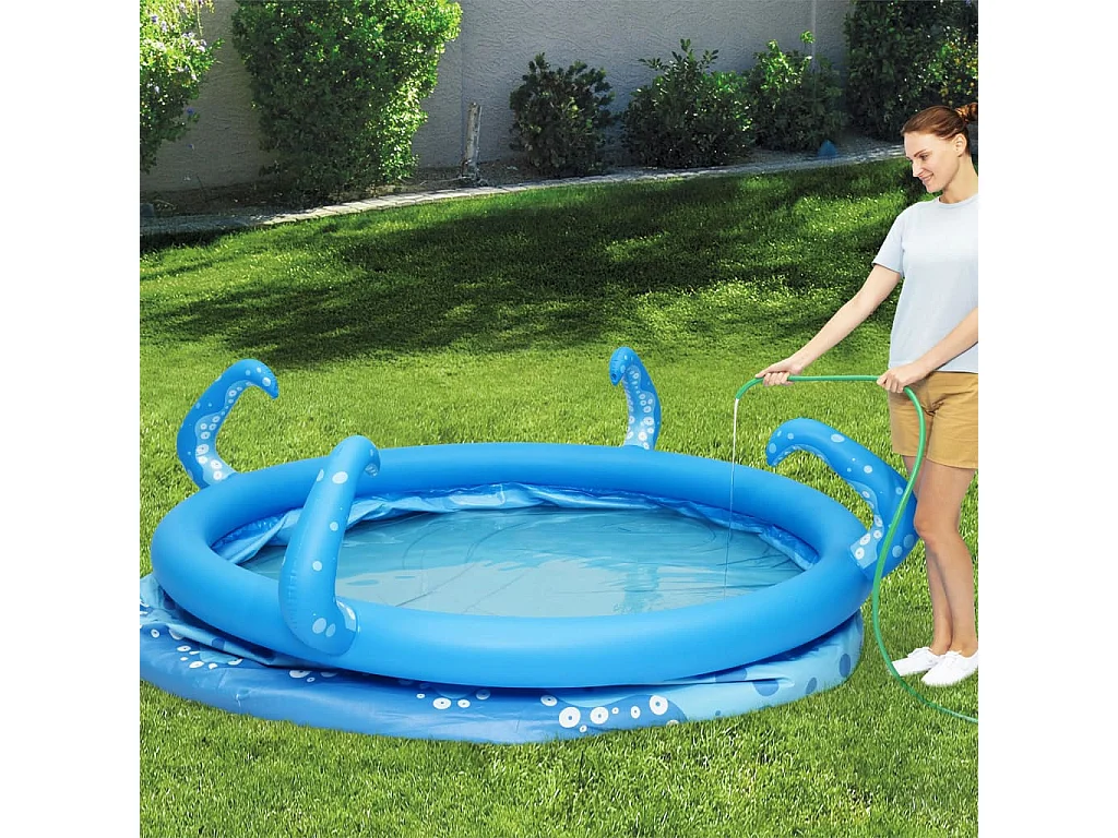 VidaXL Piscina hinchable Octopol Bestway azul Ø274 cm