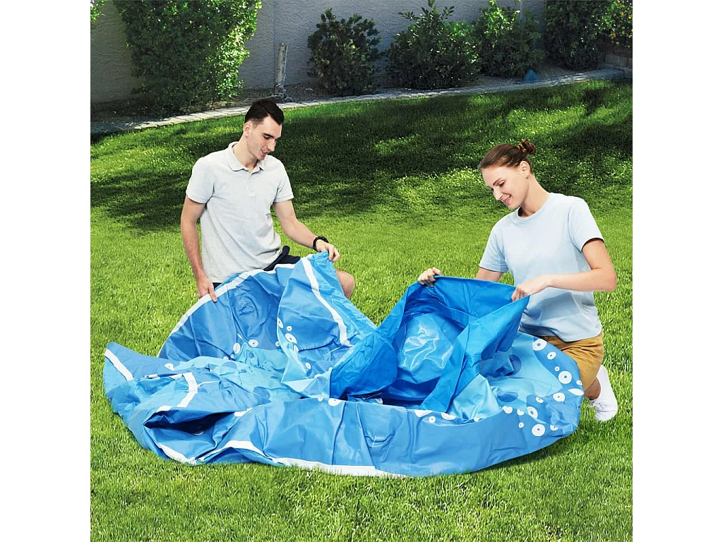 VidaXL Piscina hinchable Octopol Bestway azul Ø274 cm